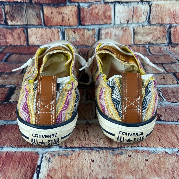 CONVERSE ALL-STAR CHUCK TAYLOR SCINCH BACK LOWTOPS, WOMANS SIZE 7 EUC - Picture 8 of 11